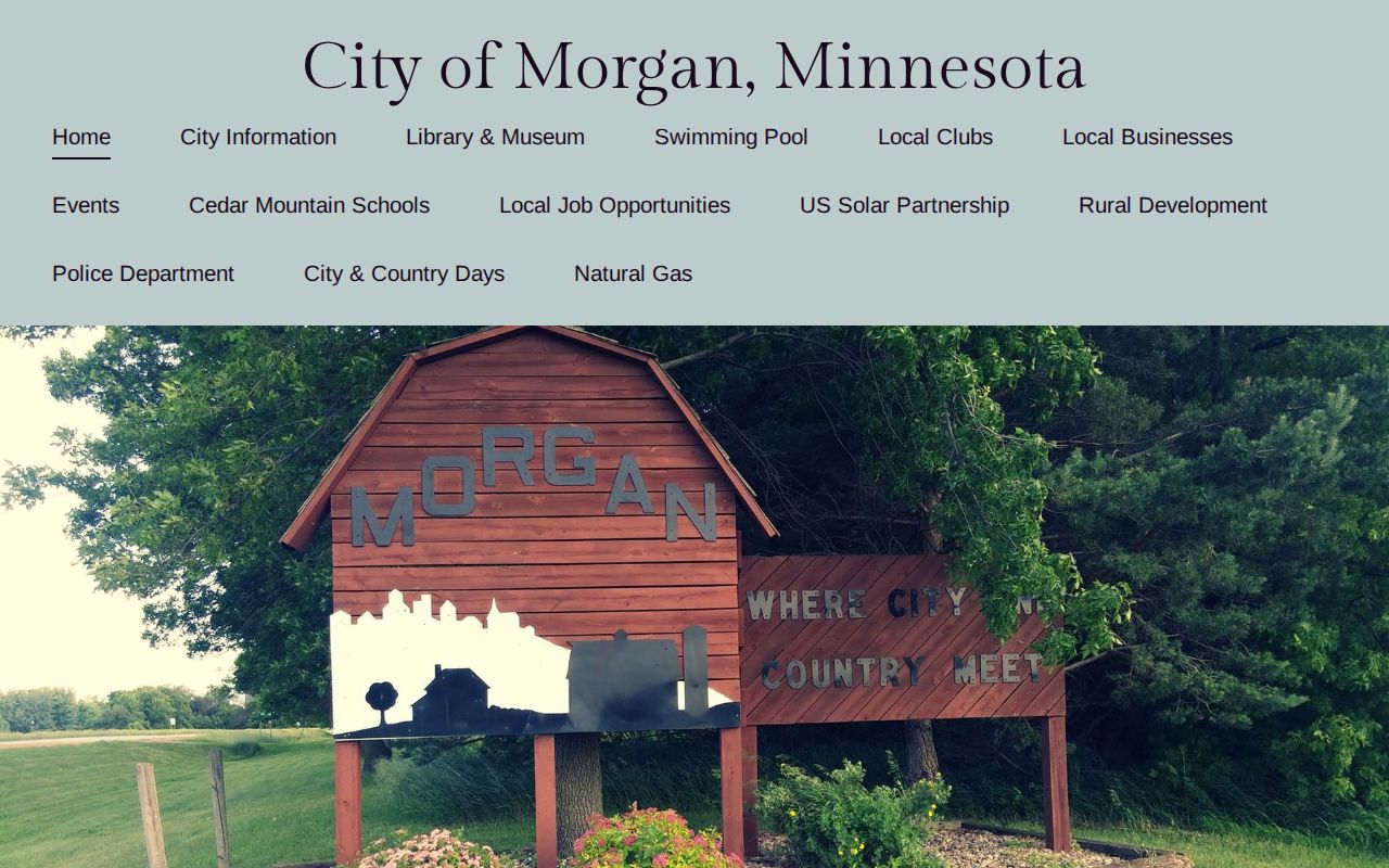 Morgan city offices contact page used for Redwood County warrant records questions